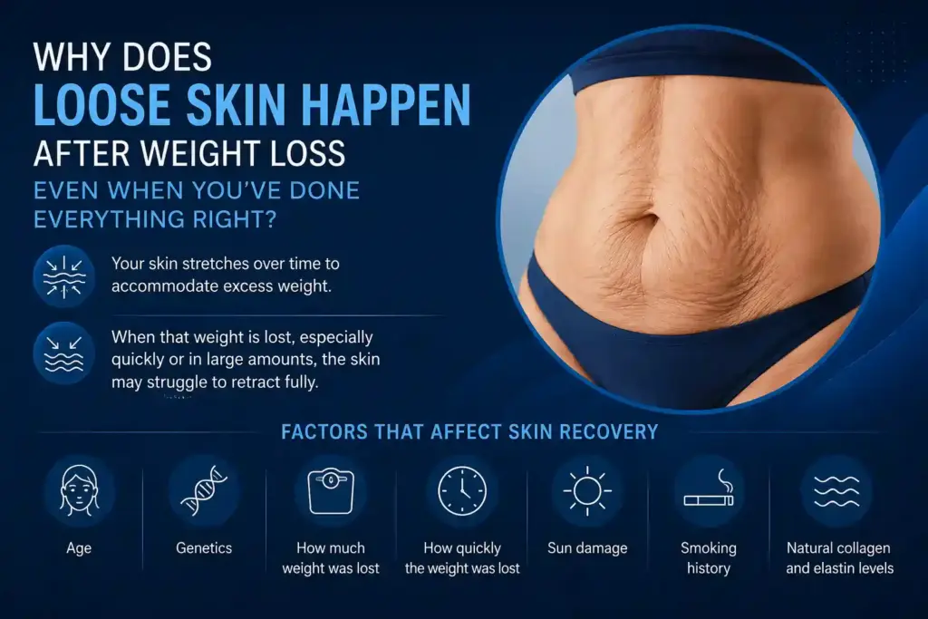 Why Does Loose Skin Happen After Weight Loss Even When You’ve Done Everything Right Lowestoft?