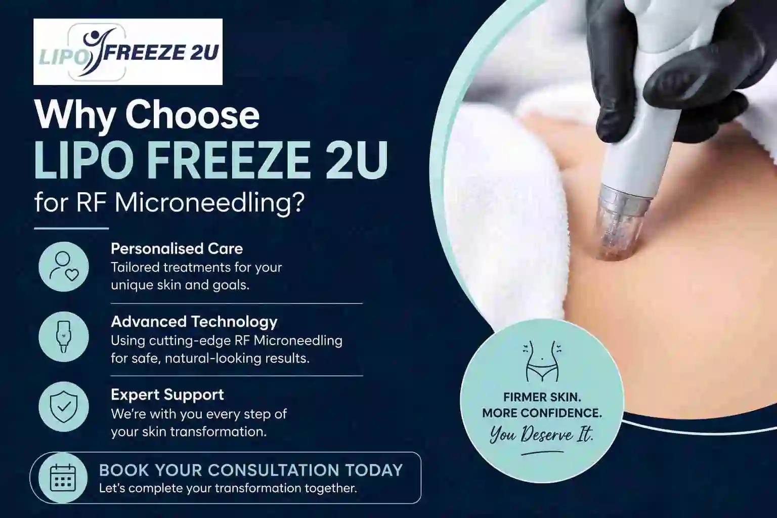 Why Choose LIPO FREEZE 2U for RF Microneedling Lowestoft?